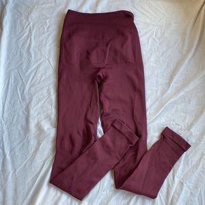 LULULEMON Maroon Leggings- Size XS/4
